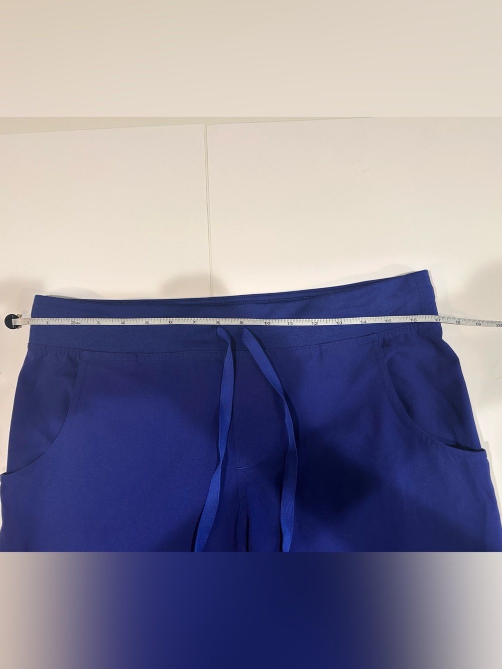FIGS Kade Cargo Scrub Pants M Tall Royal Blue Straight Leg T21004T - Picture 9 of 11